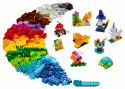 11013 LEGO® Classic Radošie caurspīdīgie klucīši, 4+ gadi, 2021.g.modelis