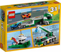 # 31113 LEGO® Creator Sacīkšu auto pārvadātājs, 7+ gadi, 2021.g.modelis