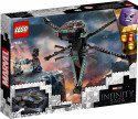 76186 LEGO® Marvel Melnās panteras pūķa lidaparāts, no 8+ gadiem, 2021 gada modelis