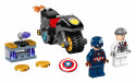 76189 LEGO® Marvel Kapteiņa Amerikas un Hidras sadursme, no 4+ gadiem,2021 gada modelis