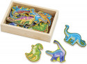 Melissa&Doug Koka magnētiņi - Dinozauri (20gb.) 2-5 gadi, 10476