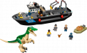 76942 LEGO® Jurassic World Побег барионикса на катере, c 8+ лет, 2021