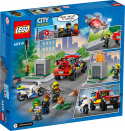 60319 LEGO® City Пожарная бригада и полицейская погоня, 5+ лет, 2022
