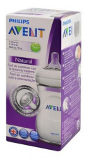 Philips Avent Natural Barošanas pudelīte, 260 ml, 1+ mēn., SCF033/17