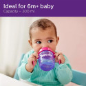 Philips Avent mācību krūzīte 200ml ar rokturiem un mīkstu snīpi 6+ mēn., SCF551/03