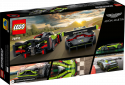 76910 LEGO® Speed Champions Aston Martin Valkyrie AMR Pro и Aston Martin Vantage GT3, 9+ лет,модель 2022 года