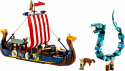 31132 LEGO® Creator Vikingu kuģis un Midgardas čūska, 9+ gadi, 2022. gada modelis