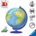 Ravensburger 3D Пазл - Глобус (180 шт.) 6+ лет 12338