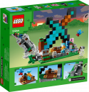 21244 LEGO® Minecraft Аванпост мечей, 8+ лет, модель 2023 года