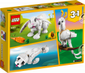 31133 LEGO® Creator Balts trusis, 8+ gadi, 2023. gada modelis