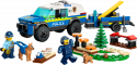 60369 LEGO® City Policijas suņu mobilais treniņš, 5+ gadi, 2023. gada modelis