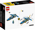 71784 LEGO® Ninjago Jay zibenīgā reaktīvā lidmašīna EVO, 6+ gadi, 2023. gada modelis