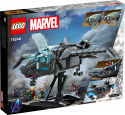 76248 LEGO® Marvel Super Heroes Atriebēju Quinjet, 9+ gadi, 2023. gada modelis