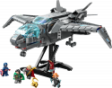 76248 LEGO® Marvel Super Heroes Atriebēju Quinjet, 9+ gadi, 2023. gada modelis