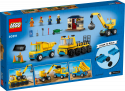 60391 LEGO® City Great Vehicles Строительные машины и шаровой кран, 4+ лет,модель 2023 года