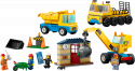 60391 LEGO® City Great Vehicles Строительные машины и шаровой кран, 4+ лет,модель 2023 года