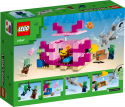 21247 LEGO® Minecraft Aksolotla namiņš, 7+ gadi, 2023 gada modelis