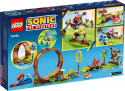 76994 LEGO® Sonic the Hedgehog™ Sonic Zaļo kalnu zonas cilpas izaicinājums , 8+ gadi, 2023 gada modelis