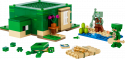 21254 LEGO® Minecraft Bruņurupuču pludmales māja,8 + gadi, 2024 gada modelis