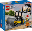 60401 LEGO® City Būvlaukuma tvaika veltnis , 5+ gadi, 2024 gada modelis