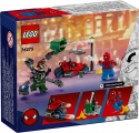 76275 LEGO® Marvel Super Heroes Pakaļdzīšanās ar motocikliem: Zirnekļcilvēks pret Doktoru Astoņkāji, 8+ gadi, 2024 gada modelis