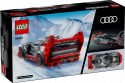 76921 LEGO® Speed Champions Audi S1 e-tron quattro sacīkšu auto, 9+ gadi, 2024 gada modelis