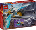 71816 LEGO® Ninjago Zane ledus motocikls, 7+ gadi, 2024 gada modelis