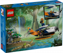 60425 LEGO® City Džungļu pētnieka hidroplān , 6+ gadi, 2024. gada modelis