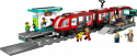 60423 LEGO® City Pilsētas tramvajs un stacija, 7+ , модель 2024 года