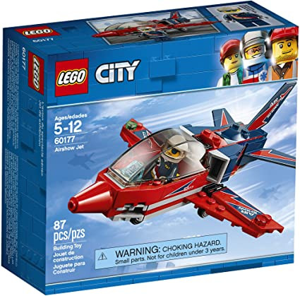 60177 LEGO® City Reaktīvā lidmašīna, 5-12 gadi