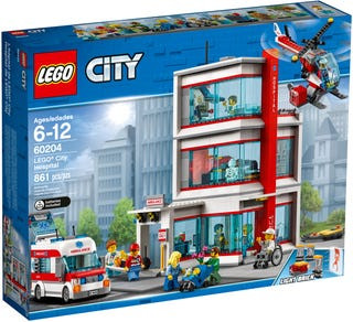 # 60204 LEGO® City LEGO® City slimnīca, 6-12 gadi