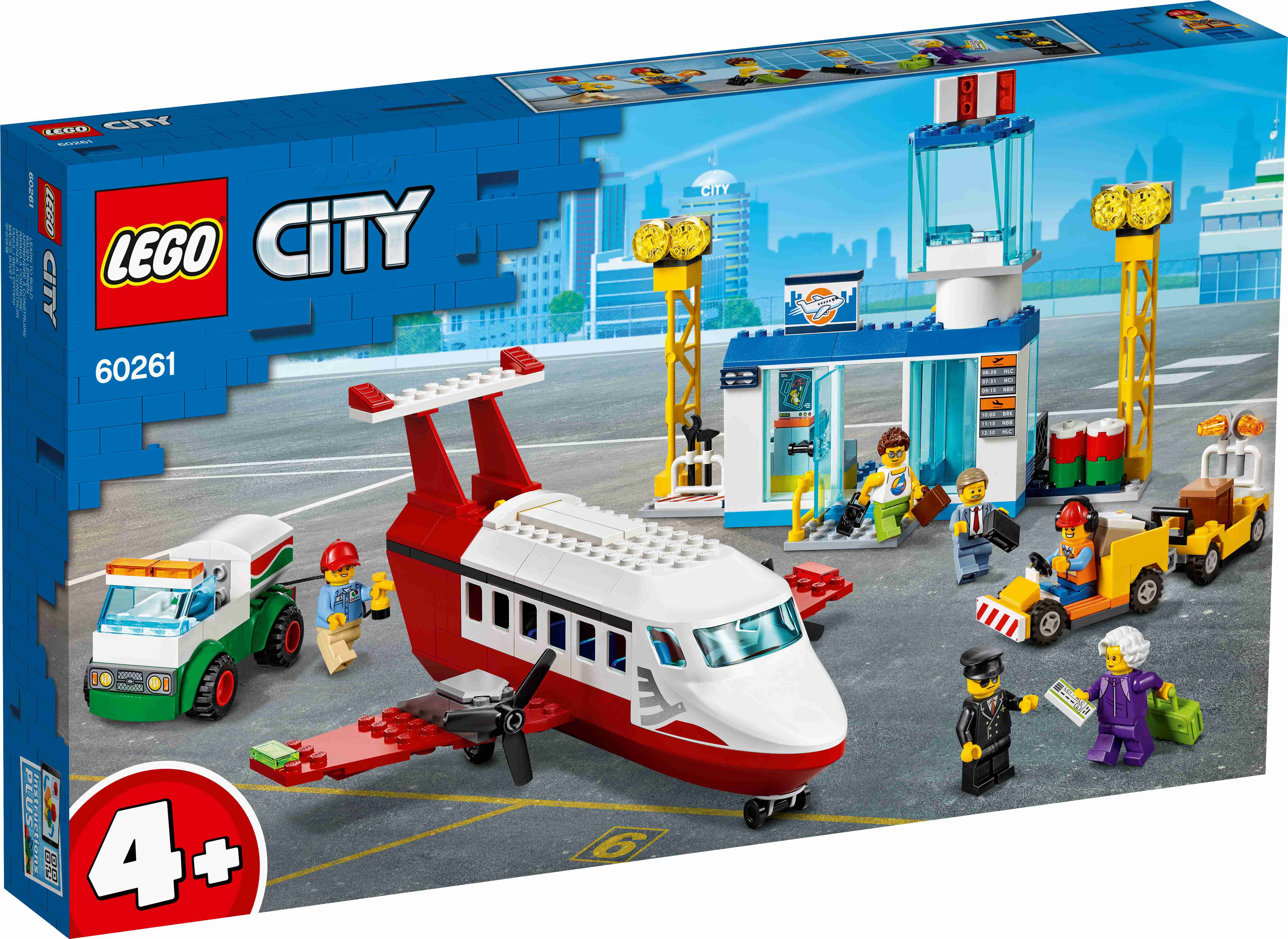 60261 LEGO® City Городской аэропорт, 4+ лет