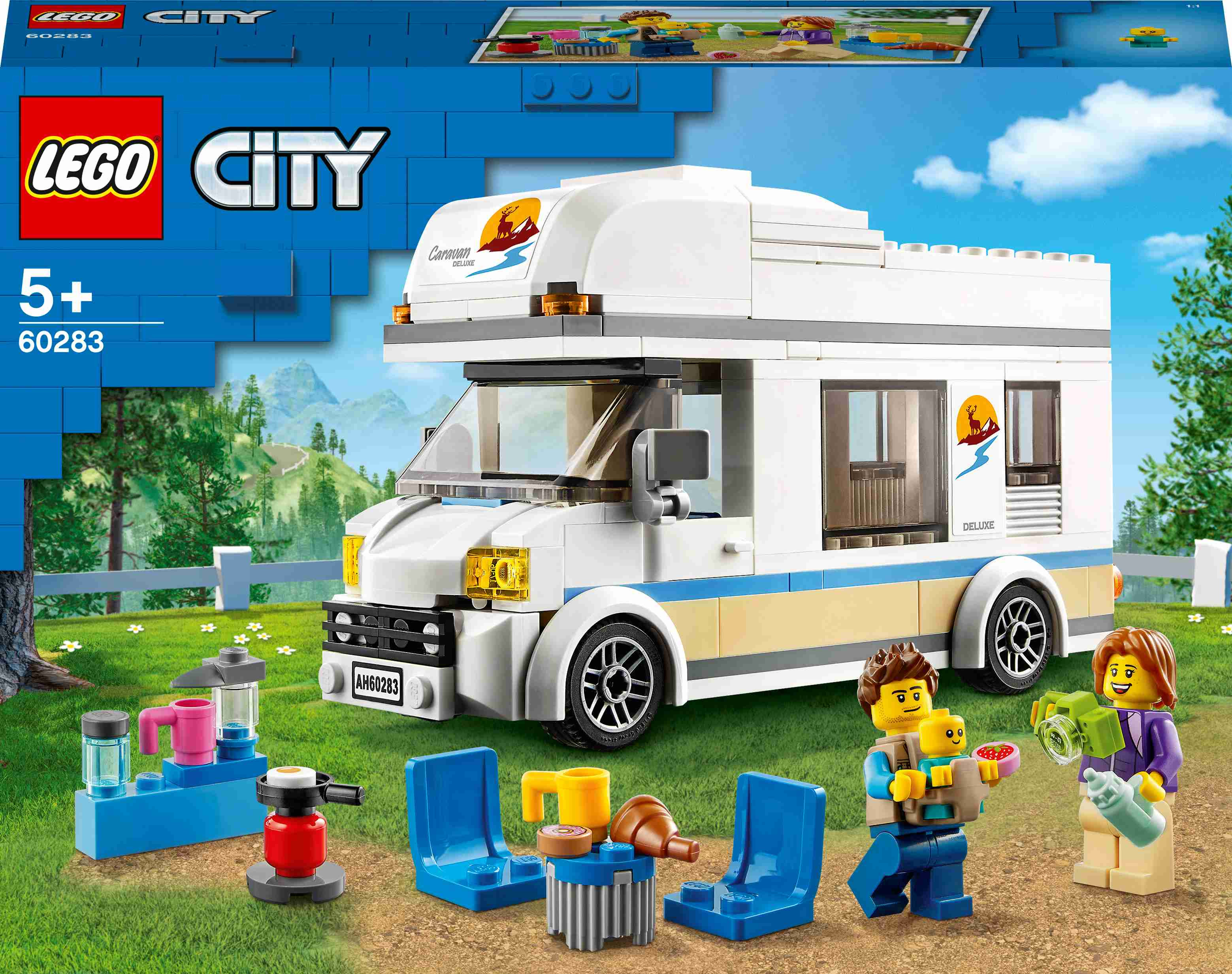 60283 LEGO® City Отпуск в доме на колёсах, c 5+ лет, 2021 выпуск