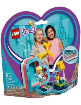 41386 LEGO® Friends Летняя шкатулка-сердечко для Стефани, c 6+ лет