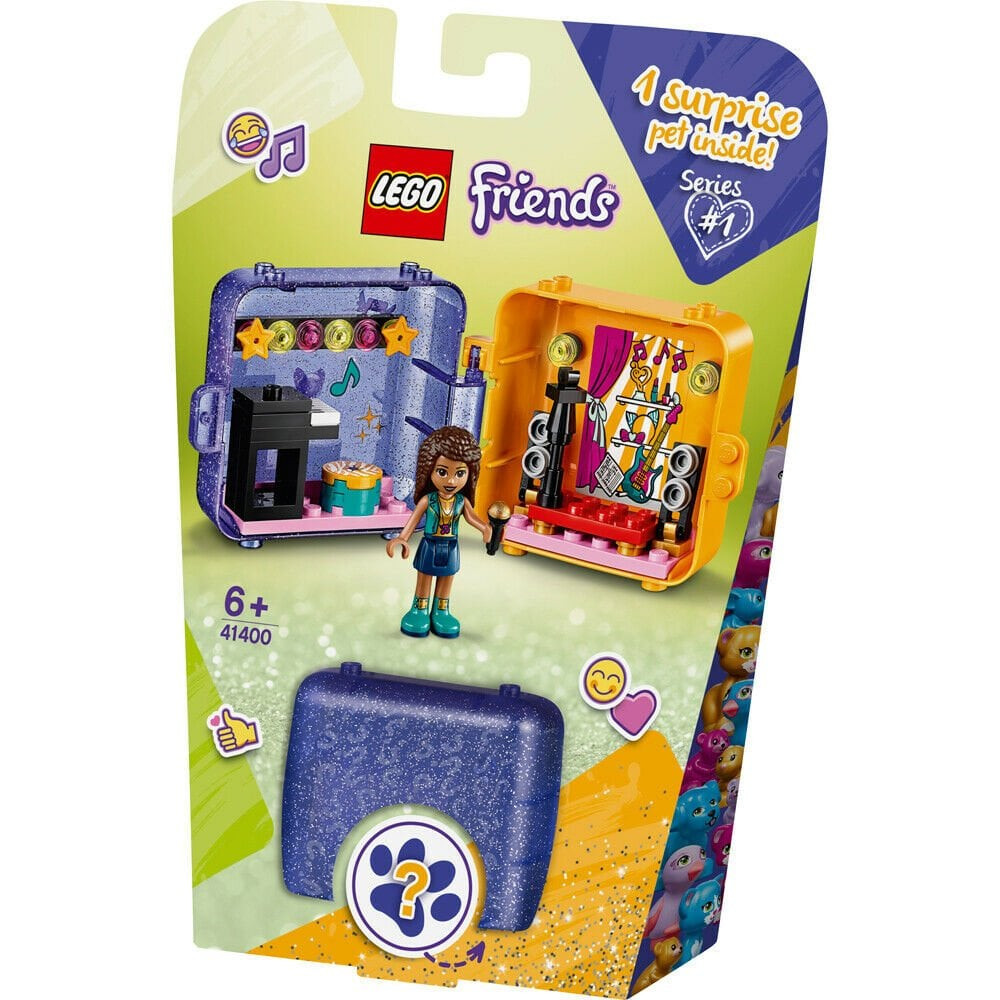 41400 LEGO® Friends Andrea rotaļu kubs, 6+ gadi