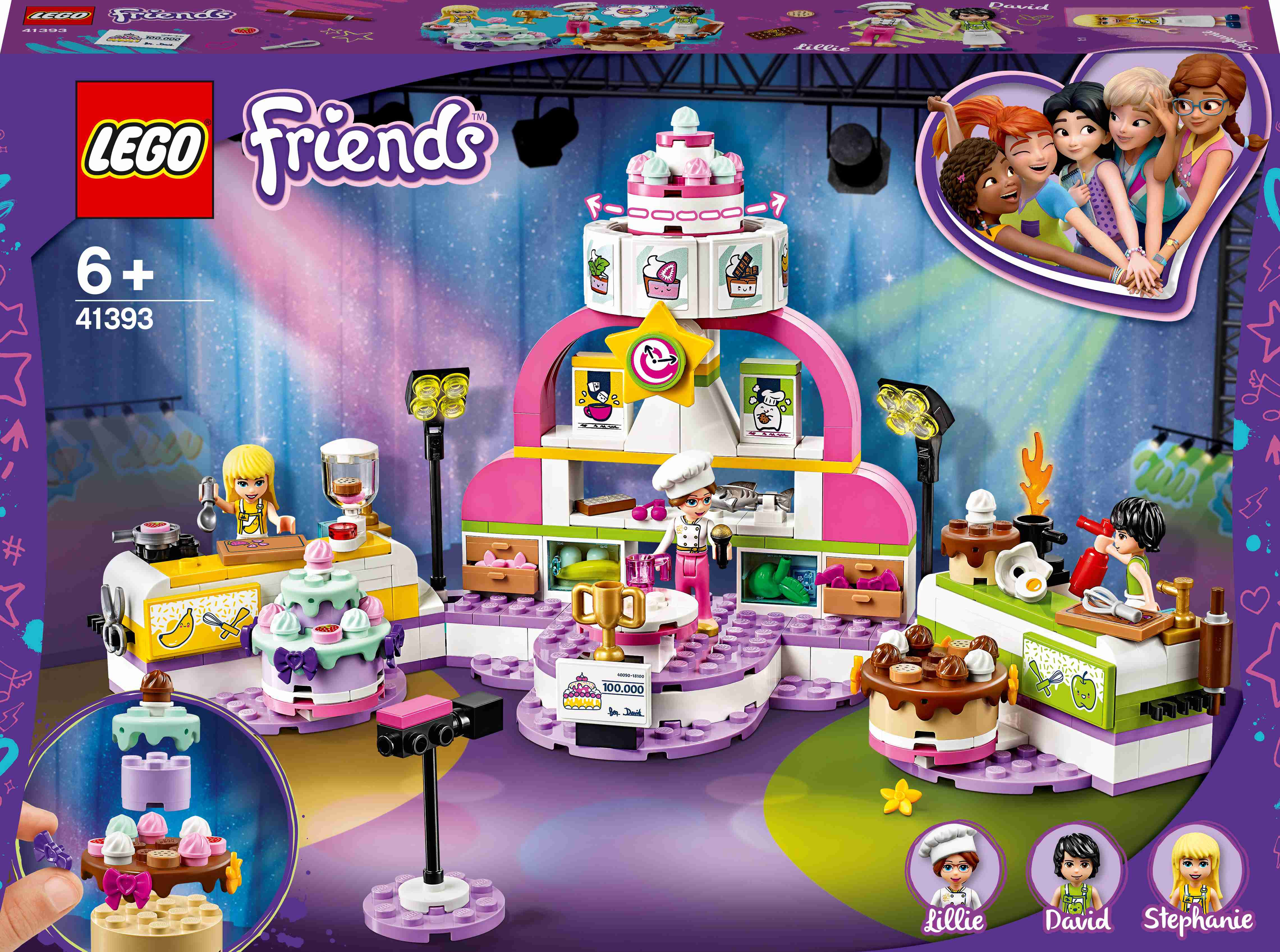 41393 LEGO® Friends Соревнование кондитеров, c 6+ лет