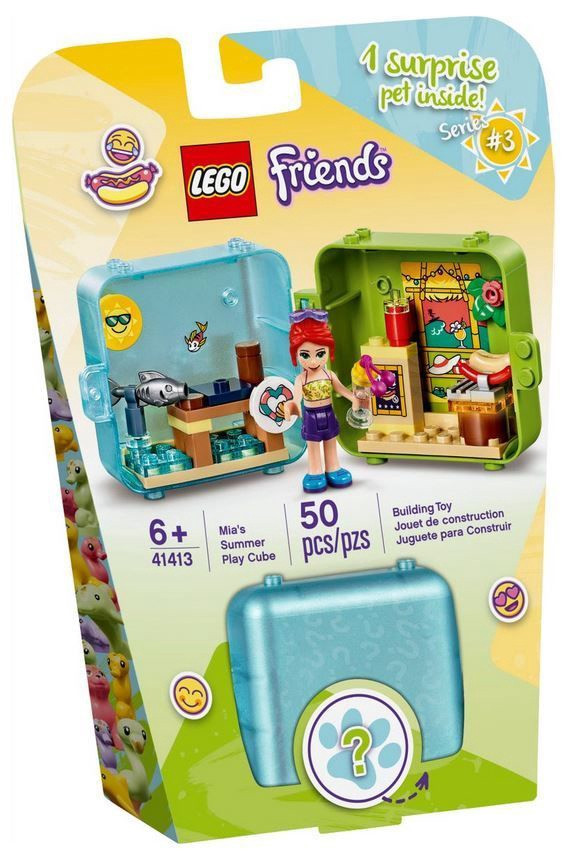 41413 LEGO® Friends Mia vasaras rotaļu kubs, 6+ gadi