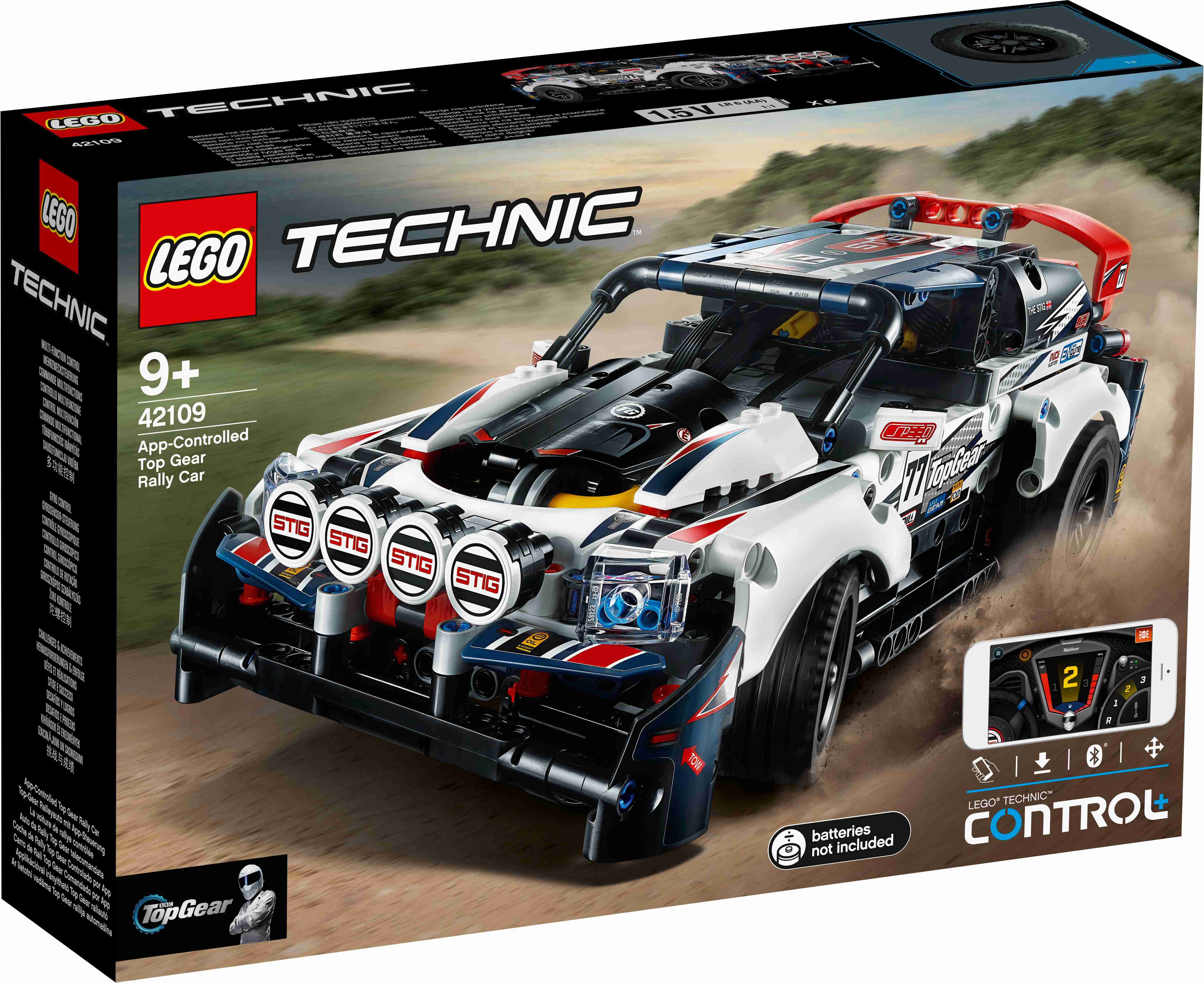 42109 LEGO® Technic Гоночный автомобиль Top Gear на управлении, с 9+ лет  42109 | LEGO® Technic | LEGO® мир | berniem.eu