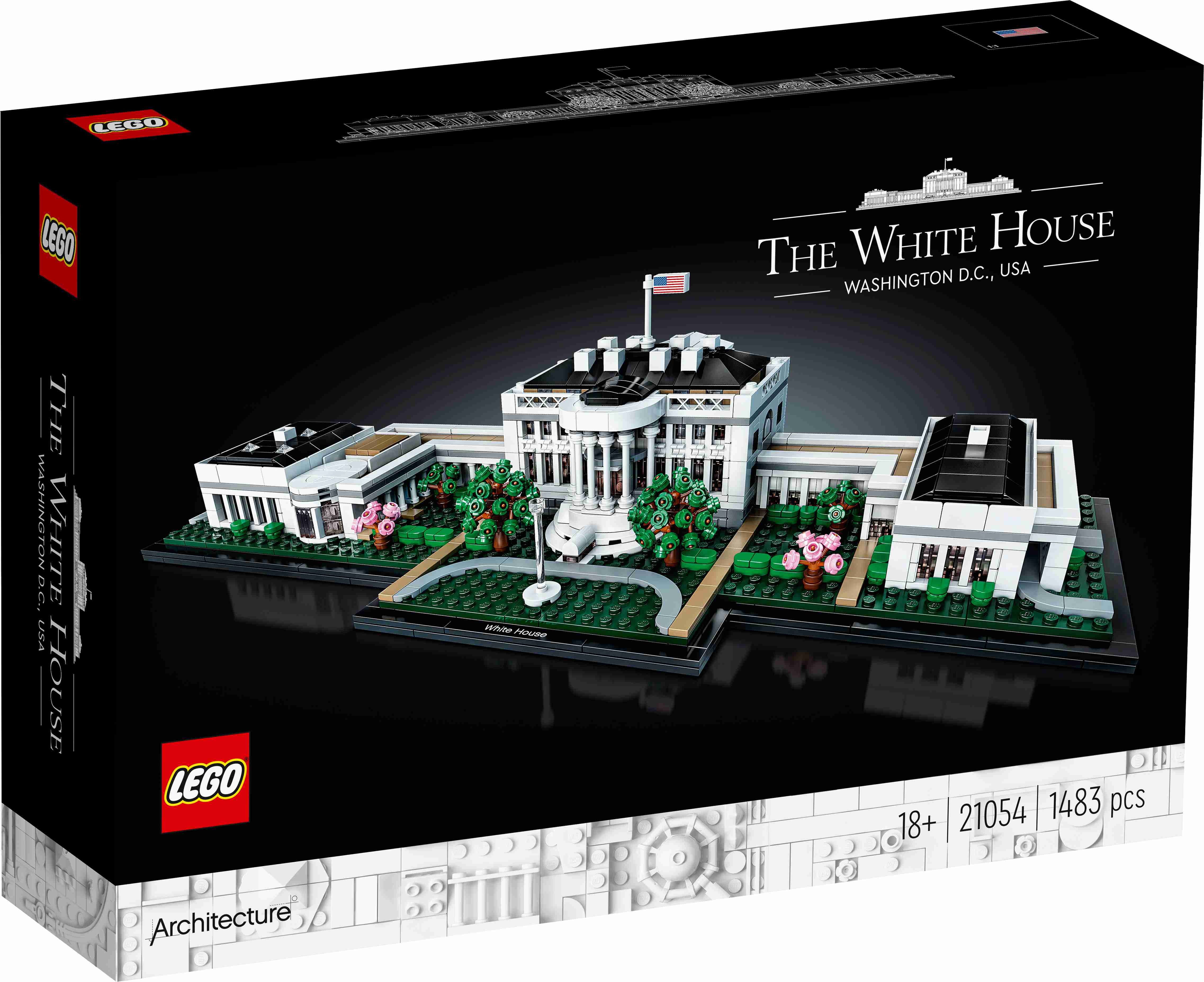 21054 LEGO® Architecture Белый дом, 18+ лет 21054 | LEGO® Adults | LEGO®  мир | berniem.eu