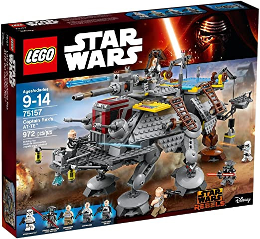75157 LEGO Star Wars Captain Rex's AT-TE, 9-14 gadi