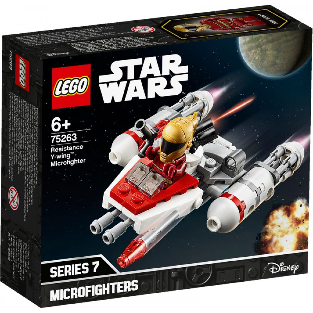 # 75263 LEGO® Star Wars Pretošanās kustības Y-Wing™ mikrocīnītājs, 6+ gadi