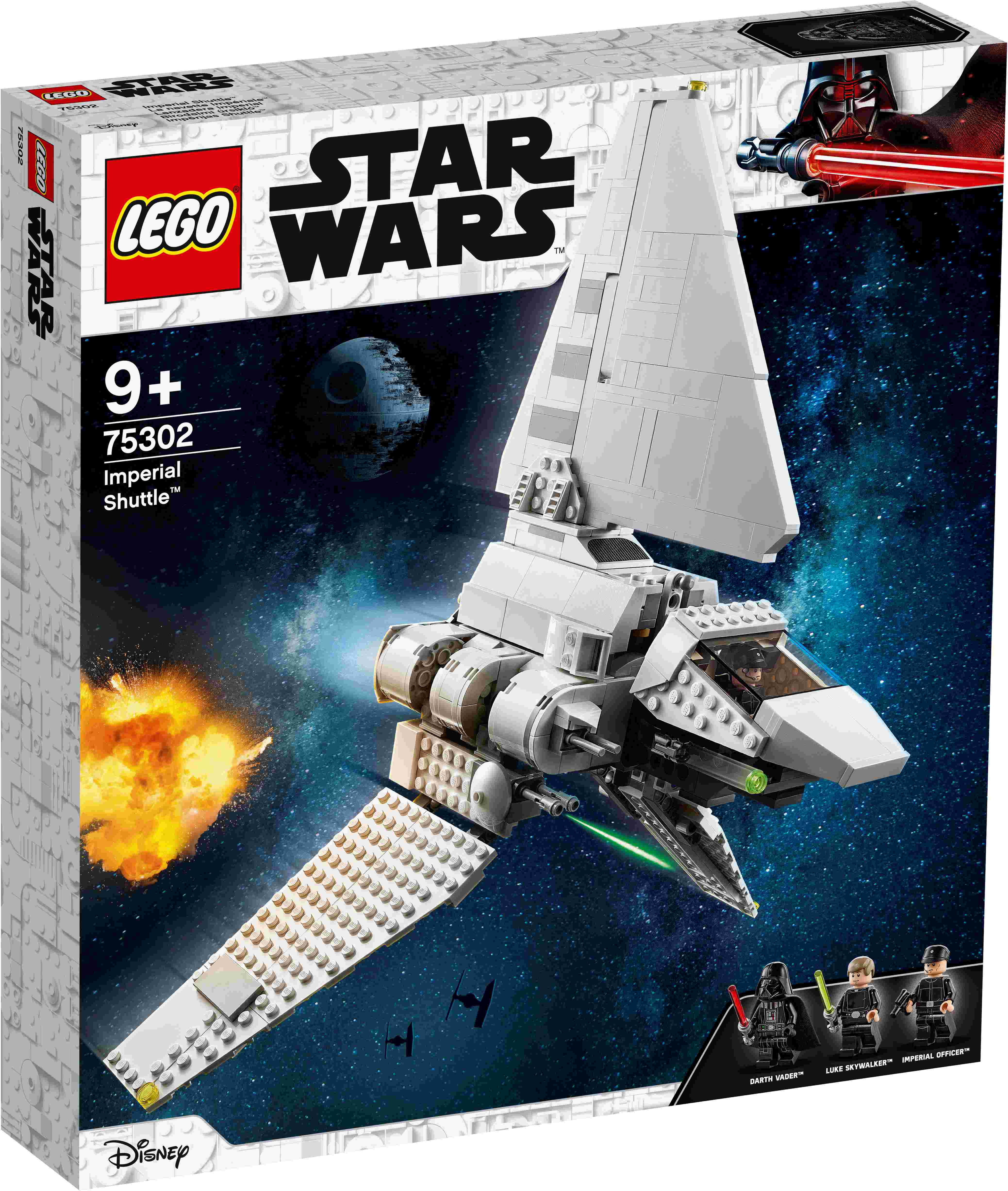 75302 LEGO® Star Wars Impērijas Shuttle™, no 9+ gadi, 2021.g.modelis