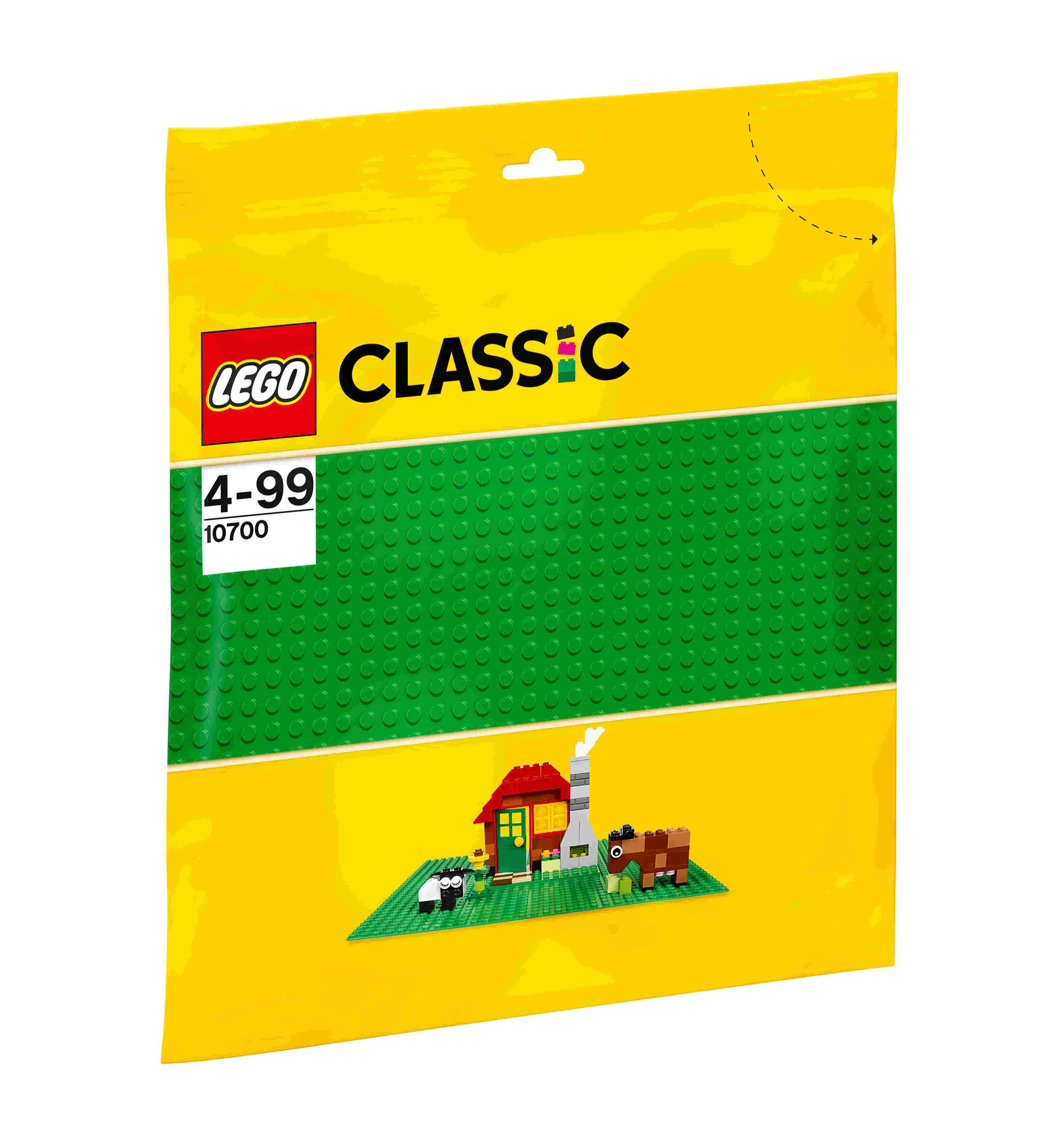 10700 LEGO® Classic Строительная пластина зелёного цвета(25x25), 4-99 лет