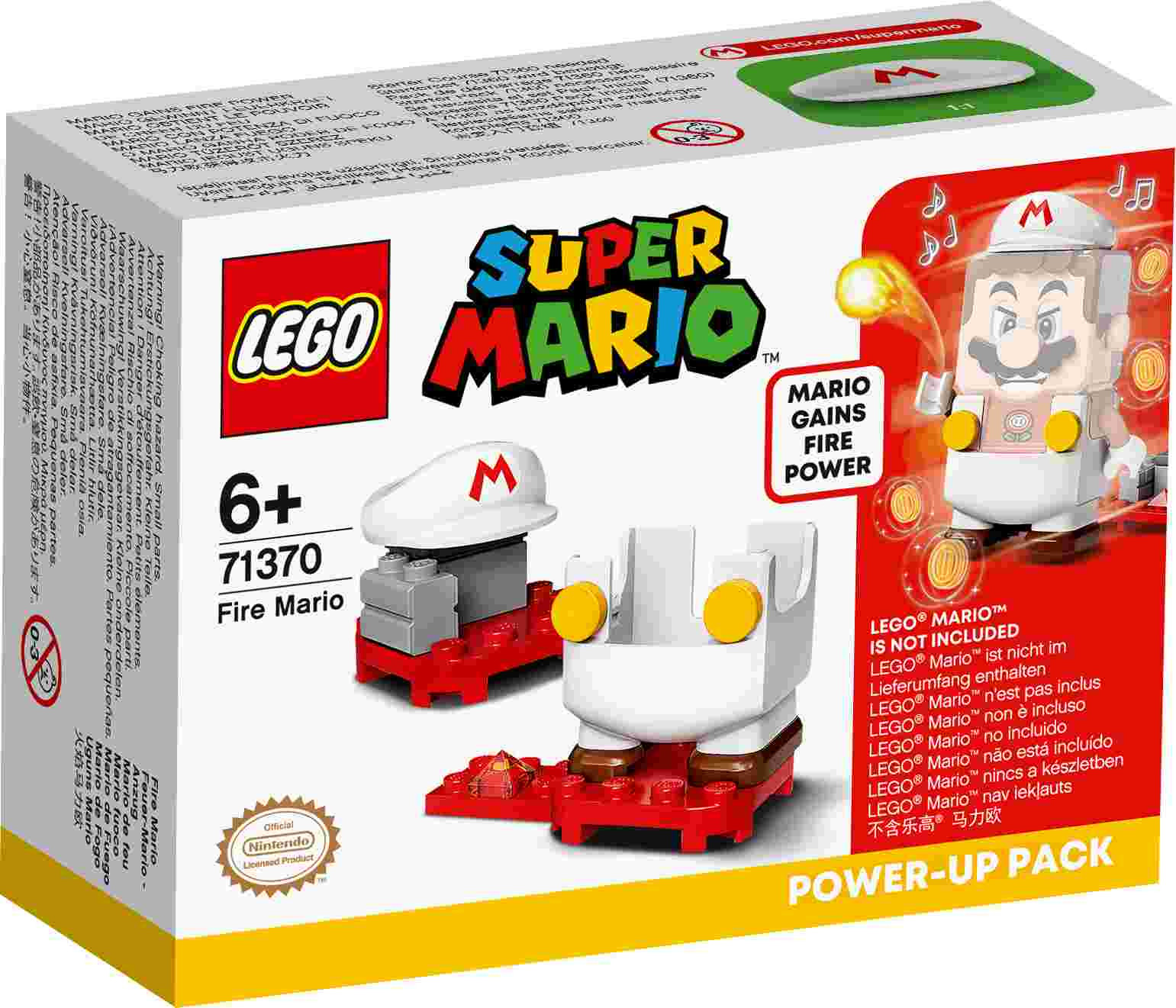 71370 LEGO® Super Mario Uguns Mario spēju komplekts, 6+ gadi
