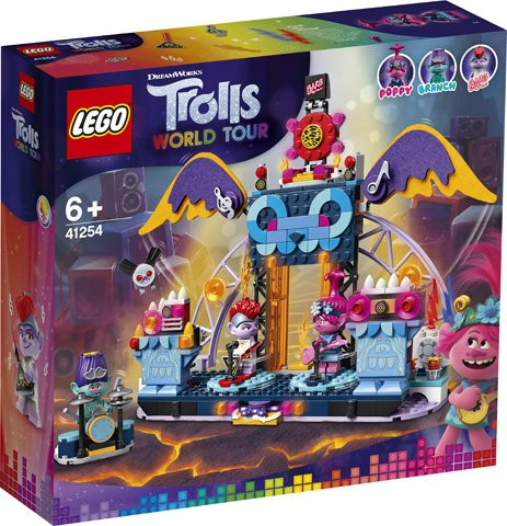 41254 LEGO® Trolls Концерт в городе Рок-на-Вулкане, 6+ лет