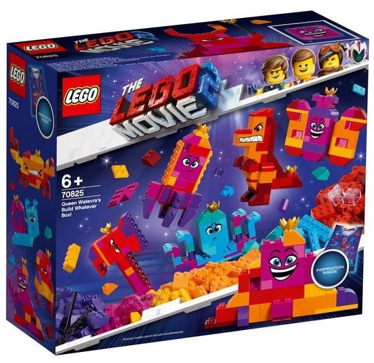 70825 LEGO® Movie Шкатулка королевы Многолики «Собери что хочешь», 6+ лет