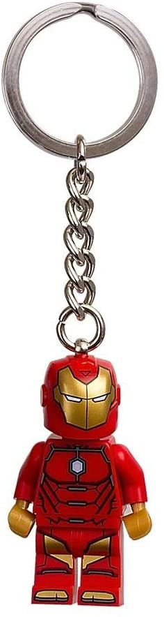 853706 LEGO® Key Chains Marvel Super Heroes Invincible Iron Man Key Chain, 6+ gadi, atslēgu piekariņš, breloks