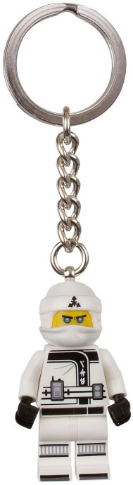 853695 LEGO® Key Chains NINJAGO® MOVIE™ Zane Key Chain, 6+ gadi, atslēgu piekariņš, breloks
