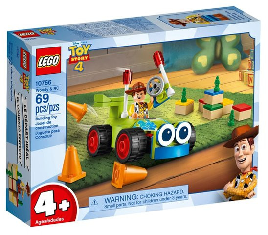 10766 LEGO® Toy Story 4 Vudijs un RC, 4+ gadi