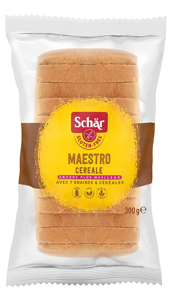 Schär Maestro Cereale классический зерновой хлеб без глютена, 300 г